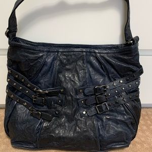 Treesje Leather Shoulder Bag